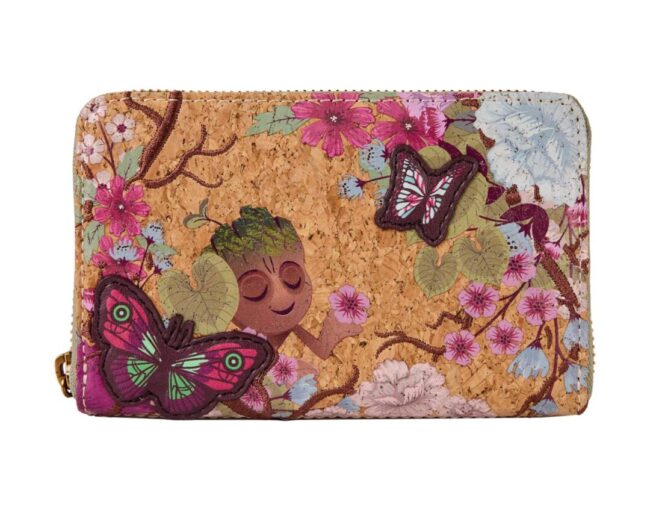 Loungefly Marvel: Guardians Of The Galaxy Groot Zip Around Wallet(MVWA0229)