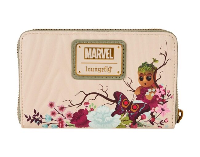 Loungefly Marvel: Guardians Of The Galaxy Groot Zip Around Wallet(MVWA0229) - Image 3