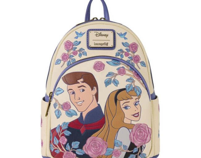 Loungefly Disney: Princess Aurora & Prince Phillip Mini Backpack(WDBK4024)