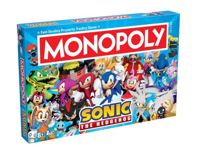 Winning Moves Monopoly: Sonic The Hedgehog Board Game (English Language) (WM04624-EN1)