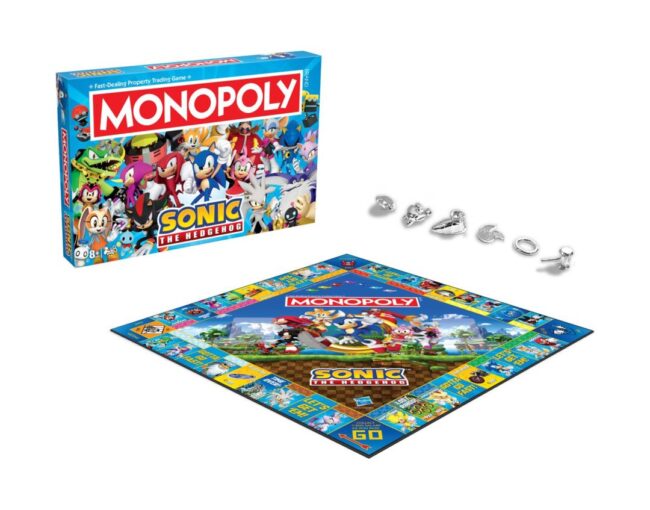 Winning Moves Monopoly: Sonic The Hedgehog Board Game (English Language) (WM04624-EN1) - Image 2