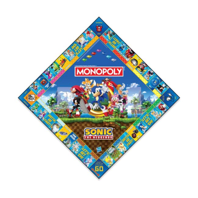 Winning Moves Monopoly: Sonic The Hedgehog Board Game (English Language) (WM04624-EN1) - Image 3