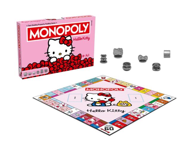 Winning Moves: Monopoly - Hello Kitty Board Game (English Language) (WM04863-EN1) - Image 2