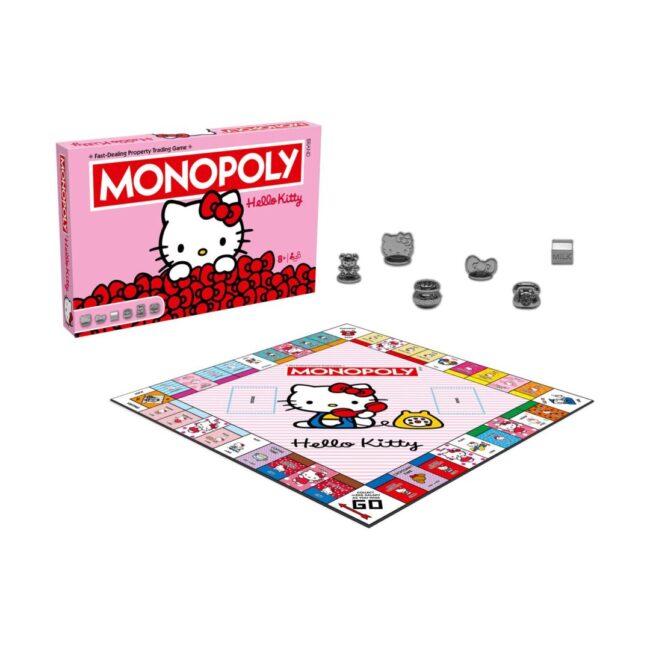 Winning Moves: Monopoly - Hello Kitty Board Game (English Language) (WM04863-EN1) - Image 2