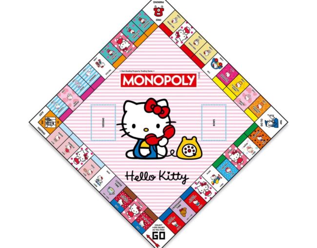 Winning Moves: Monopoly - Hello Kitty Board Game (English Language) (WM04863-EN1) - Image 3