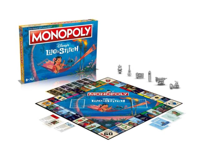 Winning Moves Monopoly: Disney Lilo & Stitch Board Game (English Language) (WM02869-EN1) - Image 2