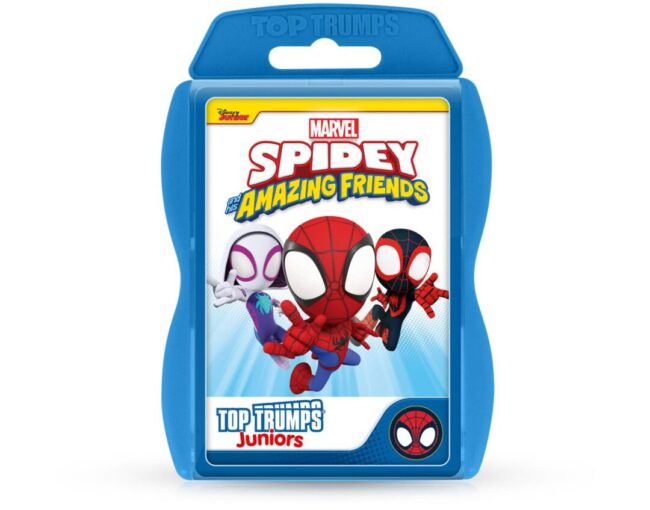 Winning Moves Top Trumps Junior: Marvel - Spidey & His Amazing Friends Card Game (WM04796-EN1)