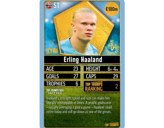 Winning Moves: Top Trumps - World Football Stars 2024 The Top 200 Pack 3 - Card Game (WM04802-EN1) - Image 2