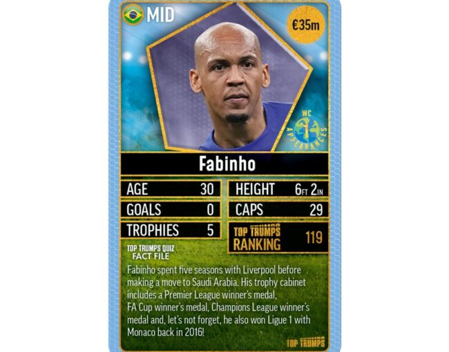 Winning Moves: Top Trumps - World Football Stars 2024 The Top 200 Pack 3 - Card Game (WM04802-EN1) - Image 3