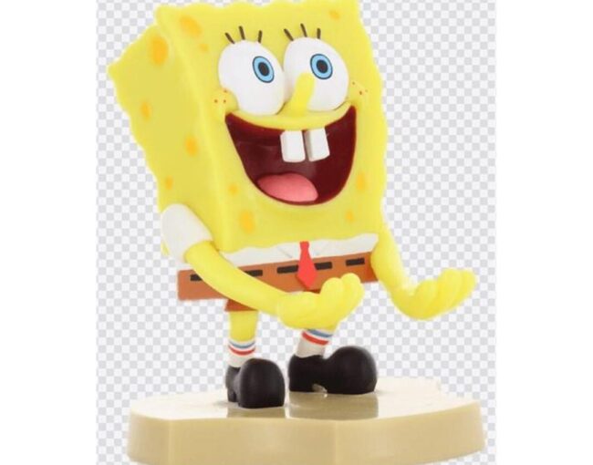 EXG Cable Guys Holdem: Spongebob - Spongebob Earbud Holder (HDHMSP400637) - Image 2