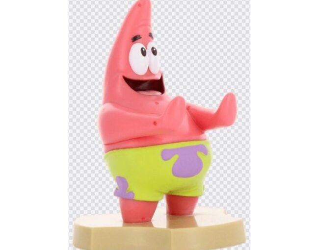 EXG Cable Guys Holdem: Spongebob - Patrick Earbud Holder (HDHMSP400638) - Image 2
