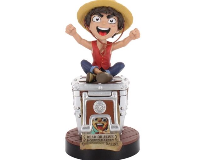 EXG Cable Guys: One Piece - Luffy 'Wanted Poster' Cable Guys Original Controller and Phone Holder (CGCROP400725)