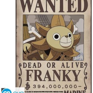 Abysse One Piece - Wanted Franky Poster Chibi (52x38cm) (GBYDCO645)
