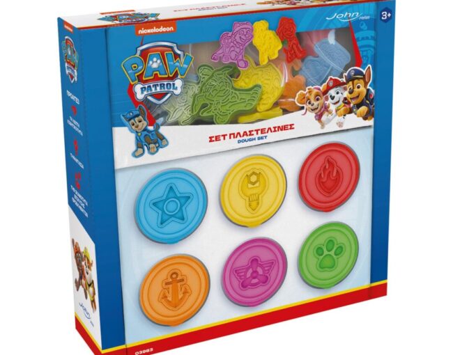John Hellas: Paw Patrol - Σετ Πλαστελίνες με Αξεσουάρ (03983PM)