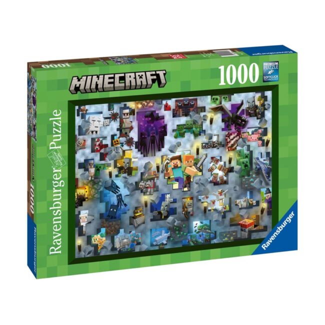 Ravensburger Puzzle: Minecraft Challenge (1000pcs) (12000422) - Image 2