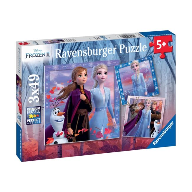 Ravensburger Puzzle Disney: Frozen 2 - The Journey Starts (3x49pcs) (5011) - Image 2
