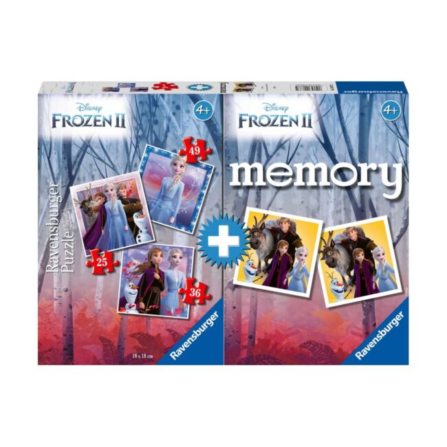 Ravensburger: Memory®  3 Puzzles: Frozen II ( (20673) - Image 2