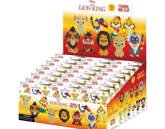 Monogram Disney: The Lion King (Blind Bag/Random) 3D Foam Bag Clips Figures - Image 2