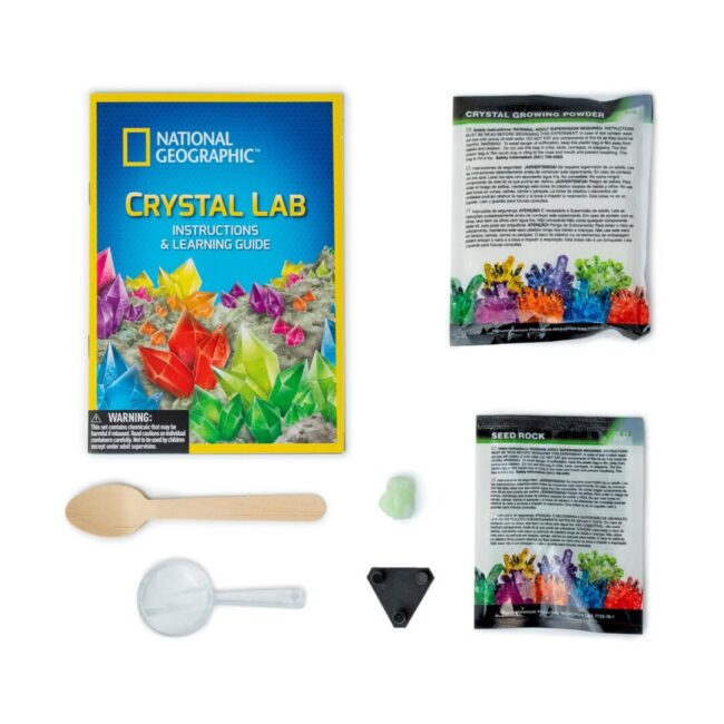 Giochi Preziosi National Geographic: STEM - Εργαστήριο Κρυστάλλων που Λάμπουν στο Σκοτάδι (NAT08000) - Image 3