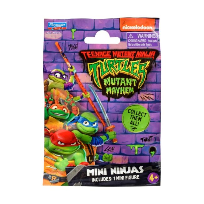 Giochi Preziosi Teenage Mutant Ninja Turtles: Mutant Mayhem - Mini Ninjas Figure (Random) (TU808000A) - Image 2