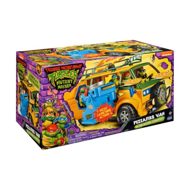 Giochi Preziosi Teenage Mutant Ninja Turtles: Mutant Mayhem - Pizzafire Van Vehicle (TU804000) - Image 2