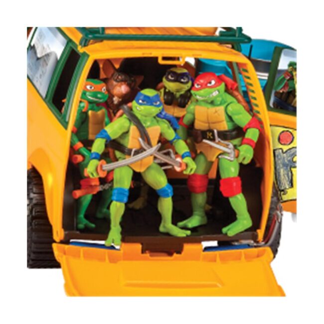 Giochi Preziosi Teenage Mutant Ninja Turtles: Mutant Mayhem - Pizzafire Van Vehicle (TU804000) - Image 3