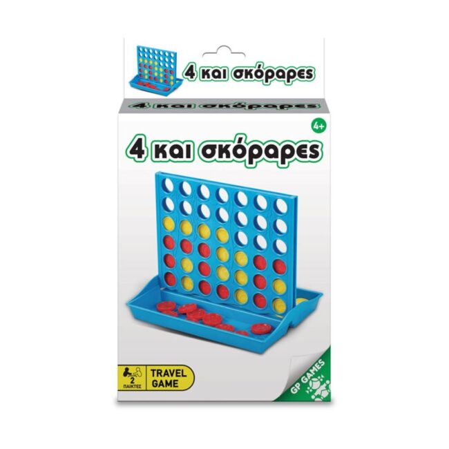 Giochi Preziosi Travel Game - 4 Και Σκόραρες (Ελληνική Γλώσσα) (TAV00000) - Image 2