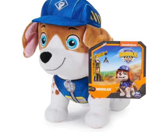 Spin Master Paw Patrol: Rubble  Crew - Wheeler Plush (20147385)