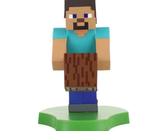 EXG Cable Guys Holdem: Minecraft - Steve Earbud Holder (HDHMMC400730)