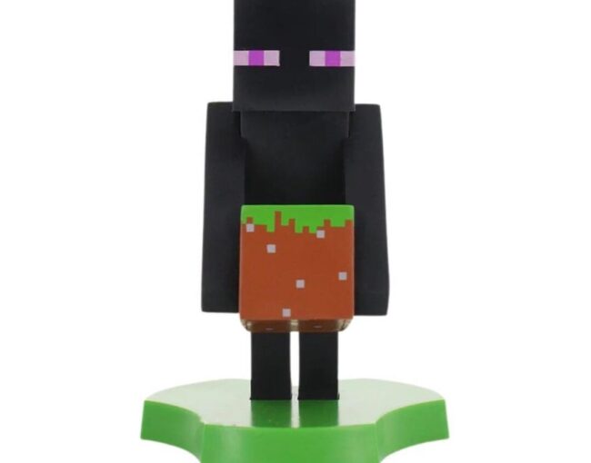 EXG Cable Guys Holdem: Minecraft - Enderman Earbud Holder (HDHMMC400732)