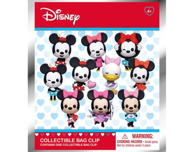 Monogram Disney: Minnie (Blind Bag/Random) 3D Foam Bag Clips Figures