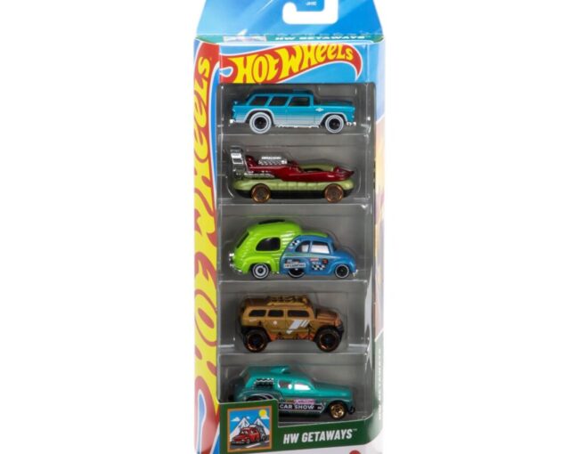 Mattel Hot Wheels - HW Getaways (Set Of 5) (JBJ77)
