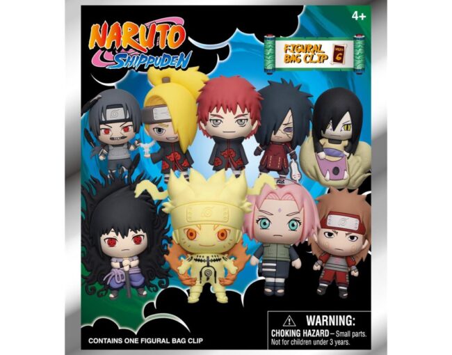 Monogram: Naruto (Blind Bag/Random) 3D Foam Bag Clips Figures