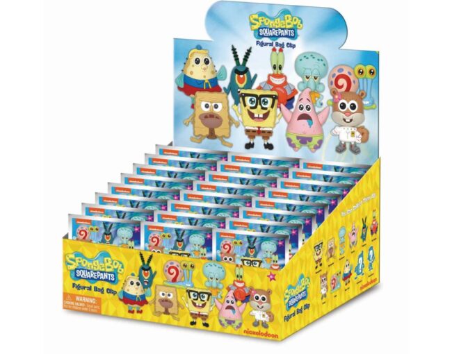 Monogram Nickelodeon: SpongeBob SquarePants (Blind Bag/Random) 3D Foam Bag Clips Figures - Image 3