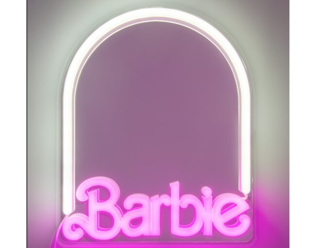 Paladone: Barbie - Wall Mountable LED Neon Mirror (PP14619BRVN)