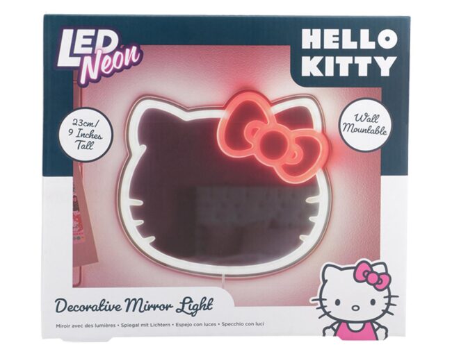 Paladone: Hello Kitty Wall Mountable LED Neon Mirror (PP14620HKVN) - Image 2