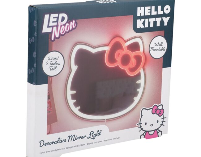 Paladone: Hello Kitty Wall Mountable LED Neon Mirror (PP14620HKVN) - Image 3