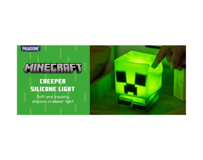 Paladone: Minecraft - Creeper SquishyGlo Silicone Light Rechargeable (PP14710MCF) - Image 2