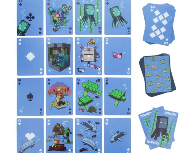 Paladone: Minecraft - Waterproof Playing Cards (PP14949MCF)