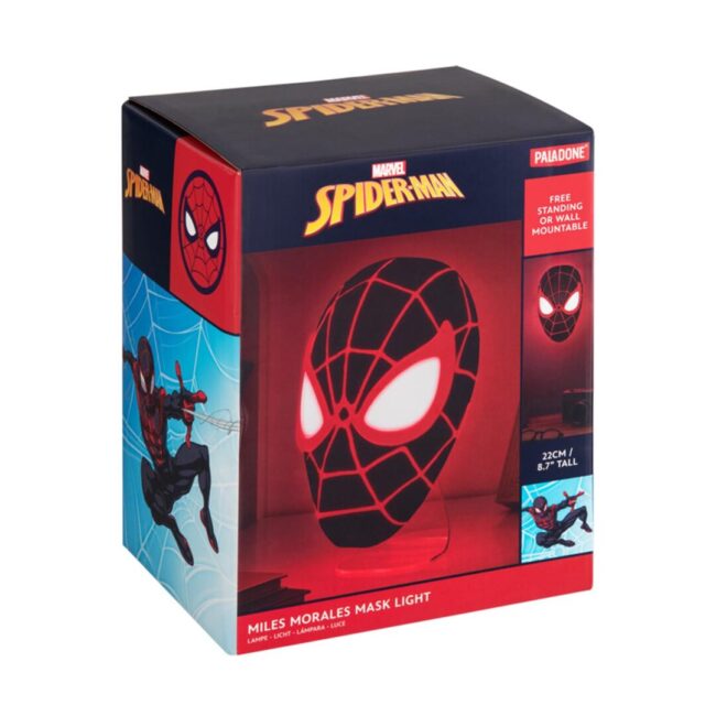 Paladone Marvel: Spider-Man - Miles Morales Mask Light (PP14323SPMVN) - Image 3