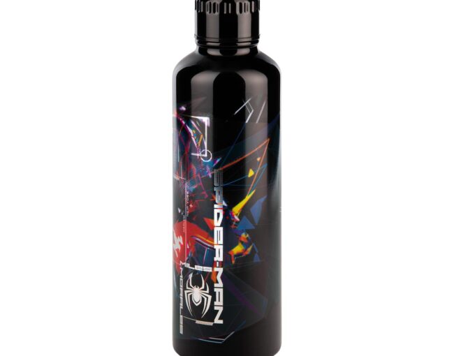 Paladone Marvel: Spider-Man - Miles Morales Metal Water Bottle (PP14526SPM) - Image 2