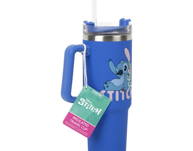 Paladone: Stitch - Blue 900ml Multiway Travel Cup and Straw (PP14794LS) - Image 3