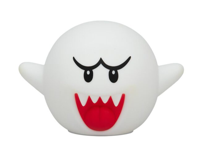 Paladone: Super Mario - Boo SquishyGlo Silicone Light Rechargeable (PP13137NN)