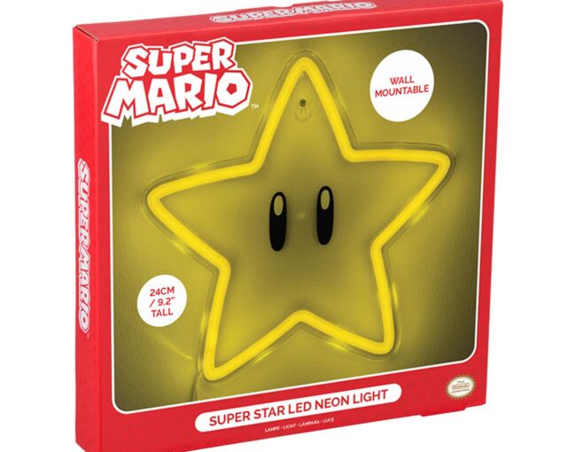 Paladone: Super Mario - Super Star Wall Mountable LED Neon Light (PP14711NNVN) - Image 3