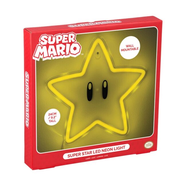 Paladone: Super Mario - Super Star Wall Mountable LED Neon Light (PP14711NNVN) - Image 3