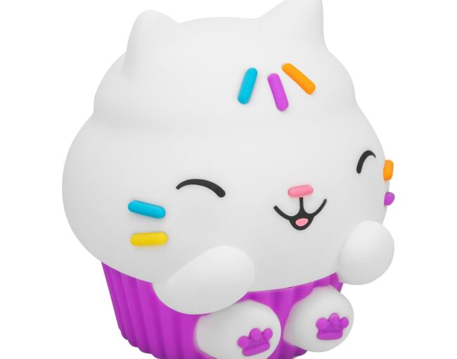 Paladone: Gabby - Cakey Cat SquishyGlo Silicone Light Rechargeable (PP14083GDH)