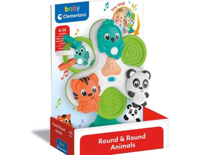 AS Baby Clementoni - Round & Round Animal Carousel (1000-17915) - Image 2