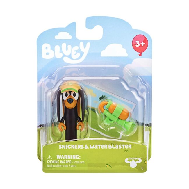 Giochi Preziosi Bluey - Snickers & Water Blaster (BLY64000) - Image 3