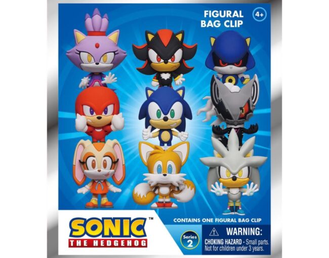 Monogram: Sonic (Blind Bag/Random) 3D Foam Bag Clips Figures