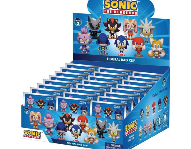 Monogram: Sonic (Blind Bag/Random) 3D Foam Bag Clips Figures - Image 2